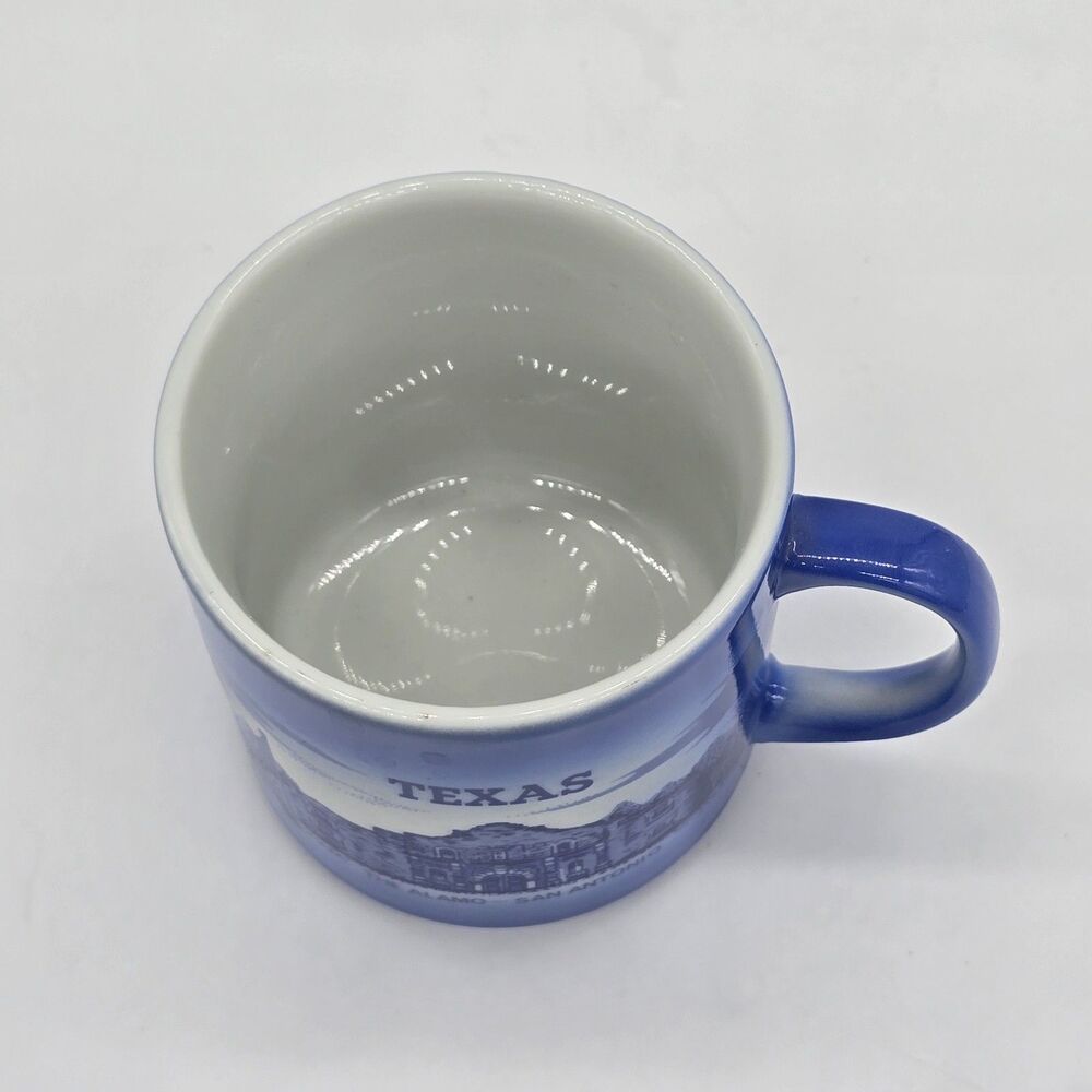 Vintage Texas Souvenir Coffee Mug The Alamo, Capitol Building, Tower of Americas - Picture 4 of 5